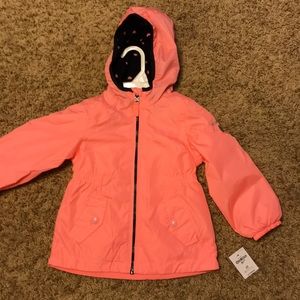 Osh kosh b’gosh new 3T girls jacket coral